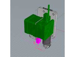 support titan bltouch i3 3d print model - Mito3D