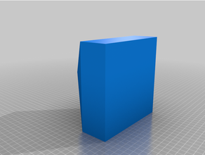 pointed box test 3d print model - Mito3D