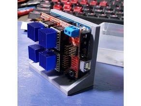 arduino vertical soporte 3d print model - Mito3D