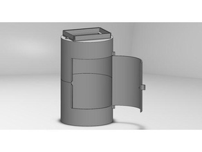 uv curación cámara resina 3d print model - Mito3D