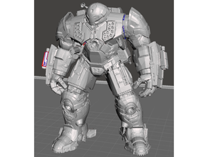 Mechbuster Atlas americano mecha Hulkbuster 3d print model - Mito3D