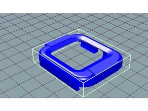 amazfit bip case 3d print model - Mito3D