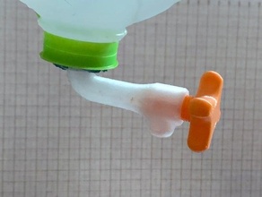 water bottle faucet crane 3d print model - Mito3D