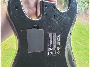 Roche bande guitare batterie couverture gaine 3d print model - Mito3D