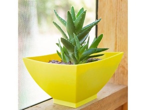 giapponese ispirato fioriera cactus fioriere succulenta piante grasse titolare supporto pianta pentola 3d print model - Mito3D