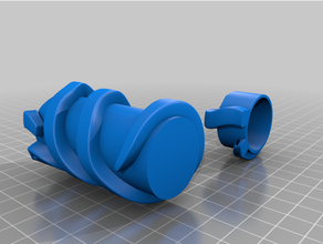 snake - object holder accesory gadget 3d print model - Mito3D