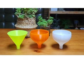 vented funnel funnels 3d print model - Mito3D