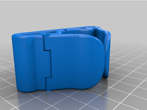 enganche Escoba soporte filamento bisagra alfiler 3d print model - Mito3D