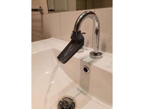 tap faucet extender 3d print model - Mito3D