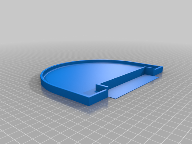 gaggia mdf coffee grinder tray 3D print model - Mito3D