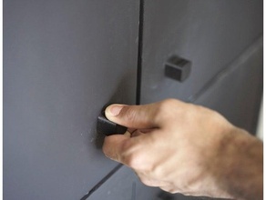 puerta mando encargarse mueble reparar perillas tornillo 3d print model - Mito3D