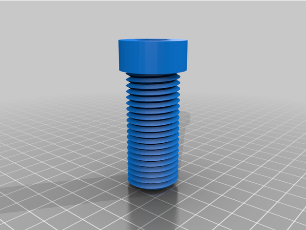 tornillo allen 20 80 3D print model - Mito3D