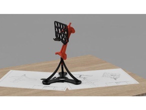phone holder mobile mobile phone mobile phone stand phone stand 3d print model - Mito3D