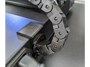 giratorio conector cuerpo cable cadena artillería genio cama presion alivio 3d print model - Mito3D