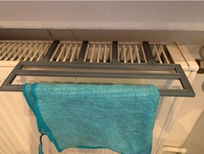 mini laundry rack heater radiator rmx bathroom holder accessories hook dryer kitchen hanger 3d print model - Mito3D