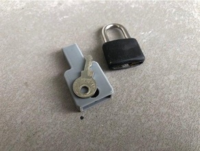locker chastity belt lock 3d print model - Mito3D