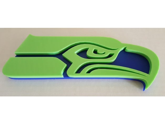 Seeadler Kopf Logo Seattle Seahawks 3D print model - Mito3D