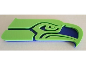 Seeadler Kopf Logo Seattle Seahawks 3d print model - Mito3D