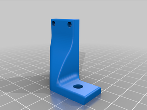 remix ender 5 - belt tensioner y-axis support beam relocated bracket bar creality frame mod 3d print model - Mito3D