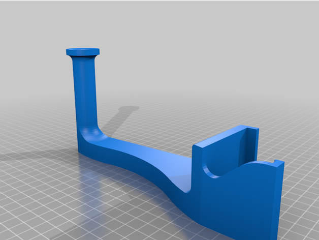 i3 méga aérien filament grille anycubic œillet titulaire soutien déménagement bobine 3D print model - Mito3D
