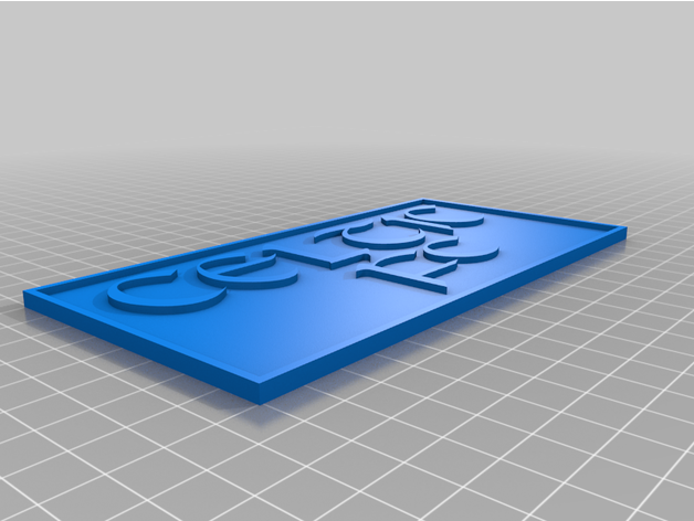 céltico fc 3D print model - Mito3D