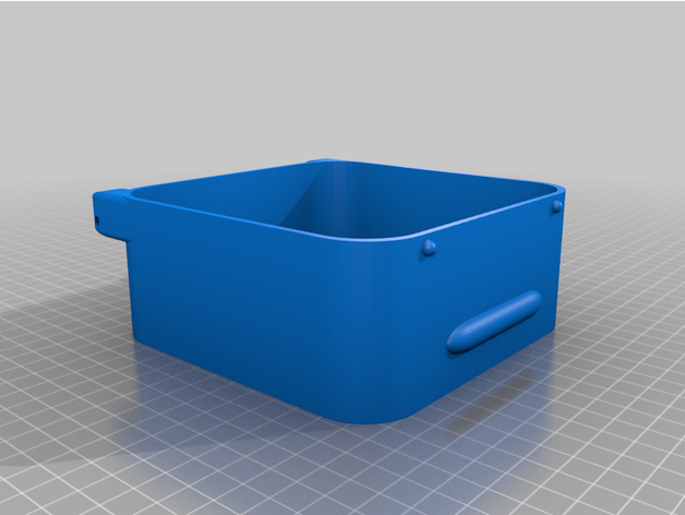 lunchbox 3D print model - Mito3D