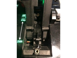 thrustmaster warthog throttle insert spitfire mk ixe il2 3d print model - Mito3D