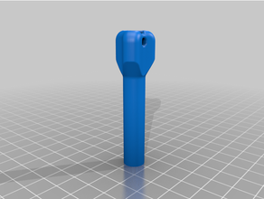 long wheel nut tool socket wrench 3d print model - Mito3D