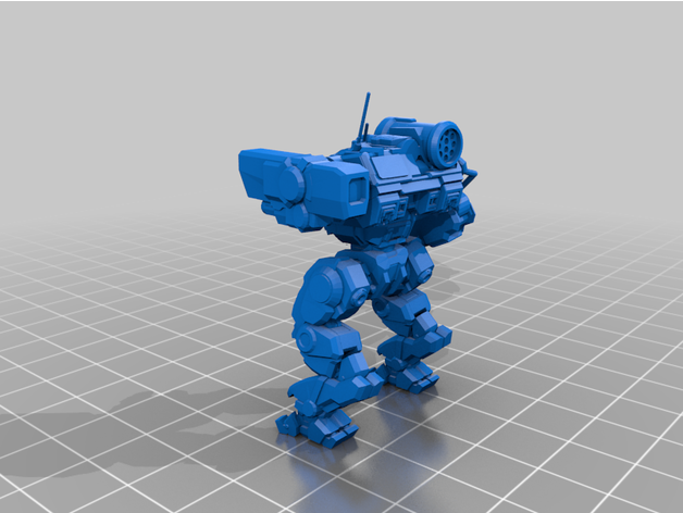 brazo hombre 28mm 28mmscale 6mm americano mecha martillo guerra 40k 3D print model - Mito3D