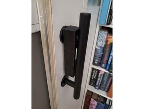 sliding door handle lock 3d print model - Mito3D