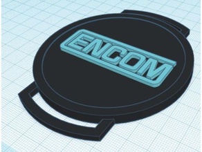 encom cinghia logo lgoo tron 3d print model - Mito3D