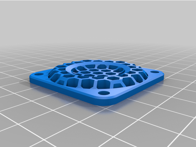 ventilador guarda 40x40mm 3D print model - Mito3D