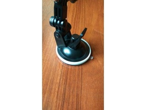repair suction cup action camera 3d print model - Mito3D