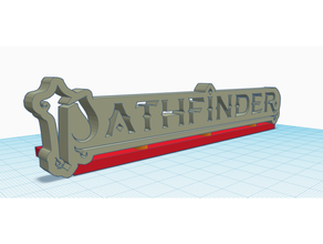 Pfadfinder 2e Buchstütze Bücherstand Rollenspiel 3d print model - Mito3D