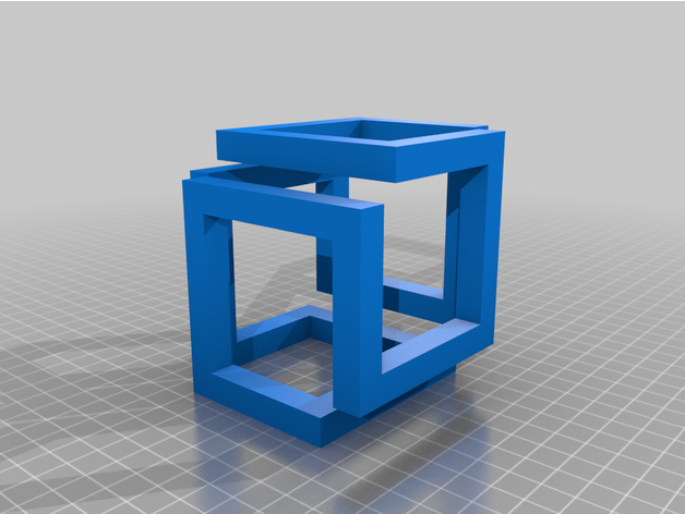 infinito cubo 3D print model - Mito3D