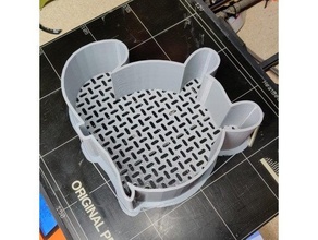 chinchilla bolita filtrar pellets tamiz cedazo 3d print model - Mito3D