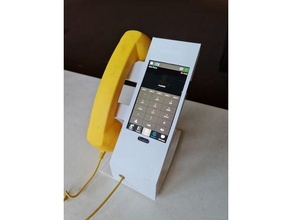 samsung gökada s5 masaüstü telefon 3d print model - Mito3D