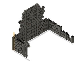 Mordheim mahvetmek bree 1 40k aos freebooters kader don krallar savaş oyunu arazi Warhammer arayış 3d print model - Mito3D