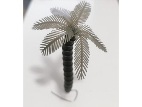 Palma árvore 28mm scarif swl martelo guerra 3d print model - Mito3D