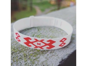 belarus bracelet ornament 3d print model - Mito3D