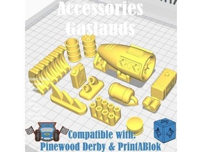 printablok - construction & accessories building blocks systems 3d print model - Mito3D