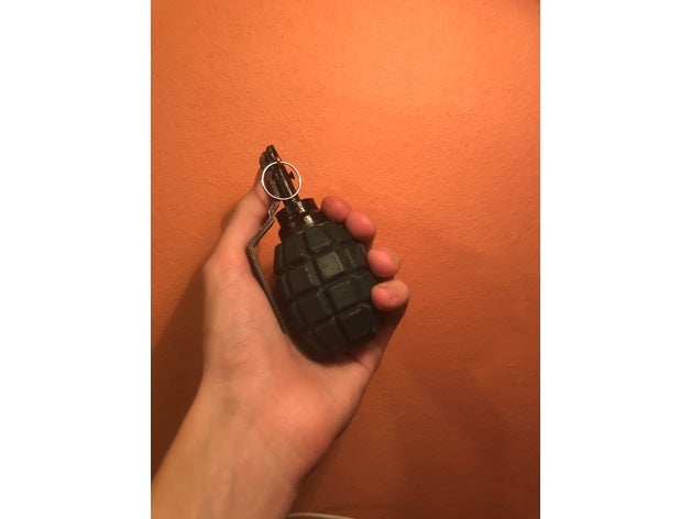 grenade 3D print model - Mito3D