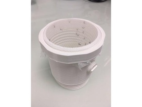 pistón caja peligro exponer mosquitos sangre comida artificial alimentación bsl3 entomología mosquito 3d print model - Mito3D