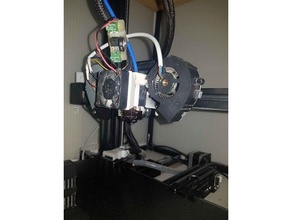 mosquito ventilador adaptador Hotend 3d print model - Mito3D