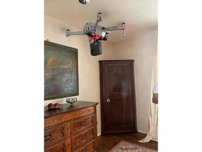 dji mavic air 2 caméra monter Go Pro exhorte 360 osmo action 3d print model - Mito3D