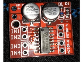 motore controler mini l298n 3d print model - Mito3D
