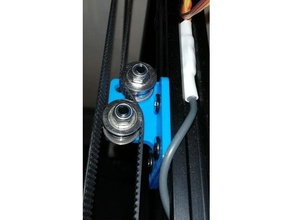artillery evnovo sidewinder x1 universal belt tensioner spool holder 3d print model - Mito3D