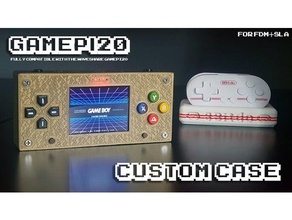 gamepi20 custom case arcade gamepi retro retropie waveshare 3d print model - Mito3D