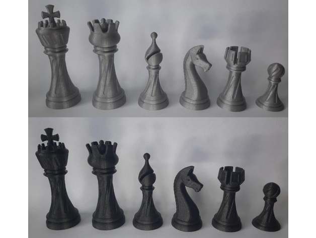 scacchi pezzi 3D print model - Mito3D