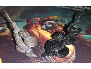 réplica granadeiro moradores 2012g miniatura dnd masmorras dragões monstro yuan ti 3d print model - Mito3D